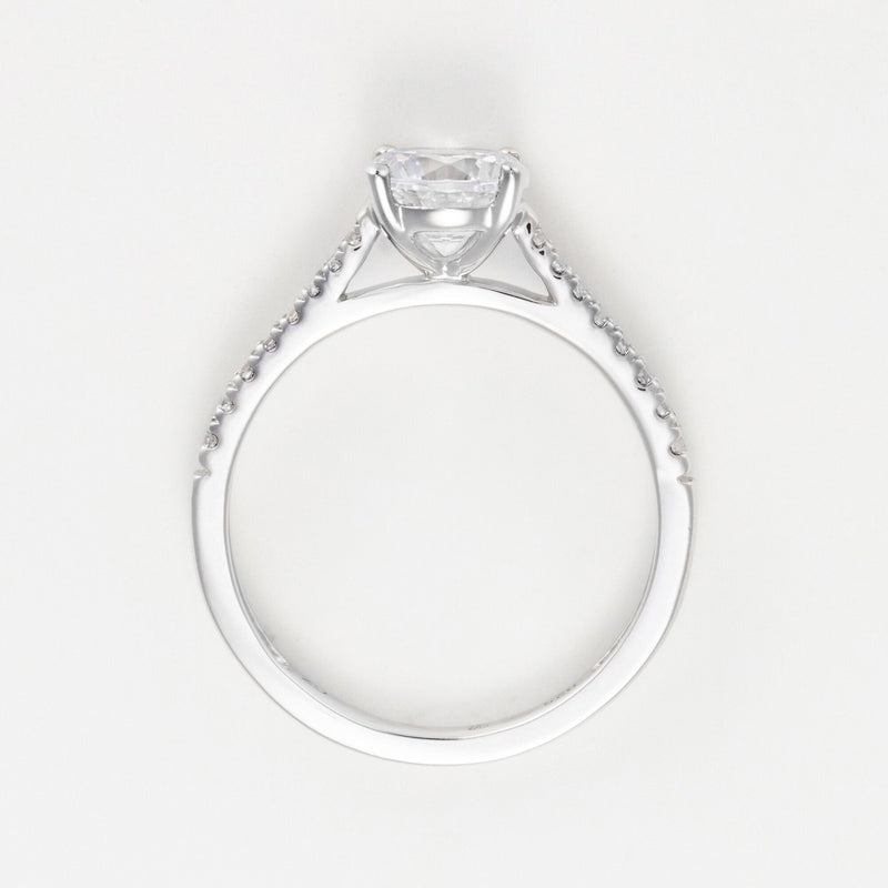 Anillo "Solitaire Royal D1.5Ct/25 - Oro blanco