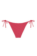 Bas Bikini Nœud Classique Cherry - Rouge