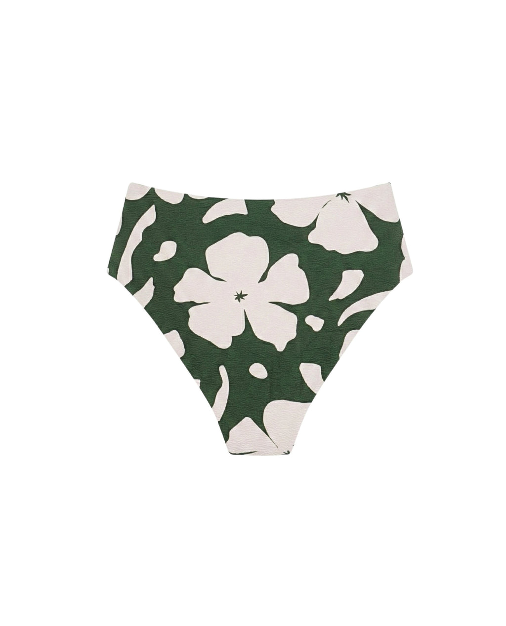 Floral High Waisted Bikini Panties - Multicolor
