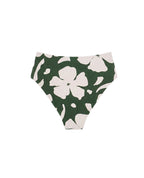 Floral High Waisted Bikini Panties - Multicolor