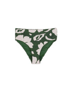 Floral High Waisted Bikini Panties - Multicolor