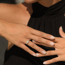 Bague "Les Princesses"Diamant : 0,25Ct/38 - Or Jaune 750/1000