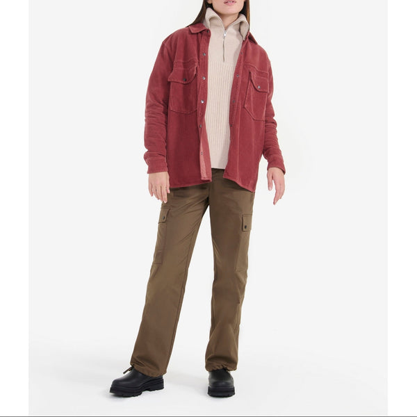 Camicia a maniche lunghe - Rosa tortora - Donna