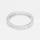 "My Full Circle 1Ct" Ring, 1Ct/30 Diamond - 375/1000 White Gold