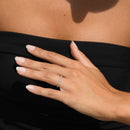 "My Full Circle 1Ct" Ring, 1Ct/30 Diamond - 375/1000 White Gold