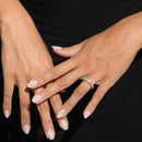 "My Full Circle 1Ct" Ring, 1Ct/30 Diamond - 375/1000 White Gold