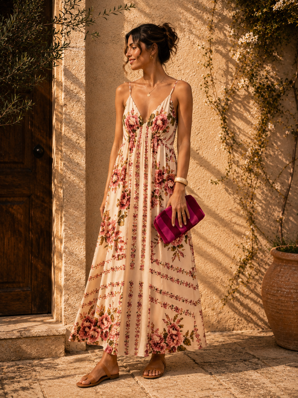 Camelia Dress - Pink