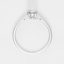 "Imperial Solitaire 0.5" Ring, 0.5ct/1 - 375/1000 White Gold
