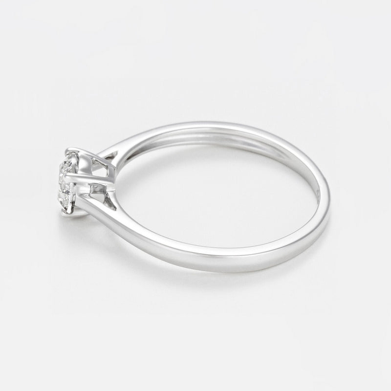 Bague "Solitaire Impérial 0,5" D0,5Ct/1 - Or Blanc