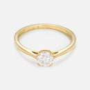 Bague "Solitaire Impérial 0,5" D0,5Ct/1 - Or Jaune