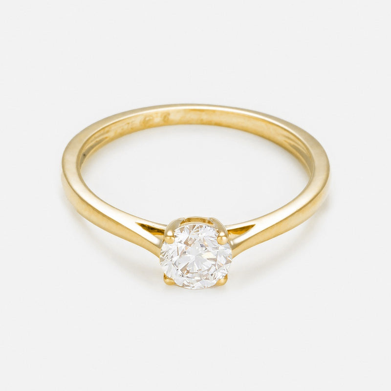 Bague "Solitaire Impérial 0,5" D0,5Ct/1 - Or Jaune