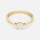 Ring "Solitaire Impérial 0,5" D0,5Ct/1 - Yellow Gold 375/1000