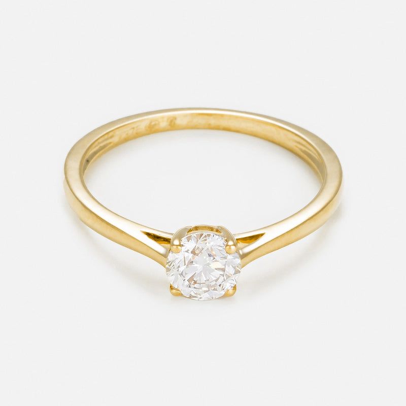 Ring "Solitaire Impérial 0,5" D0,5Ct/1 - Yellow Gold 375/1000