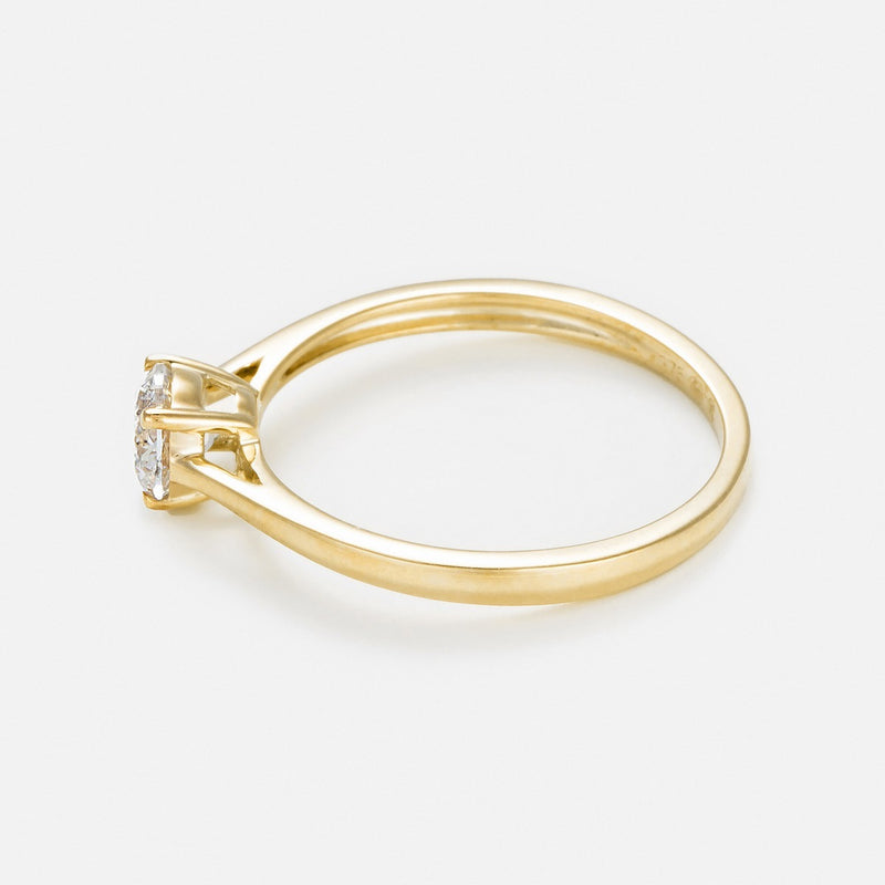 Bague "Solitaire Impérial 0,5" D0,5Ct/1 - Or Jaune