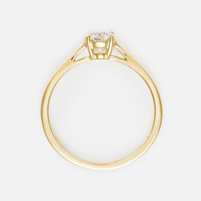 Ring "Solitaire Impérial 0,5" D0,5Ct/1 - Yellow Gold 375/1000