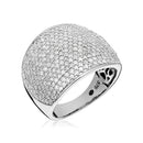 Bague "Pavage Éclatant" Diamants: 2Ct/305