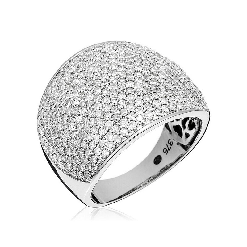 Bague "Pavage Éclatant" Diamants: 2Ct/305