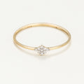 Bague "Alma" Diamants 0,05/9 - Or Jaune