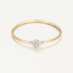 Bague "Alma" Diamants 0,05/9 - Or Jaune