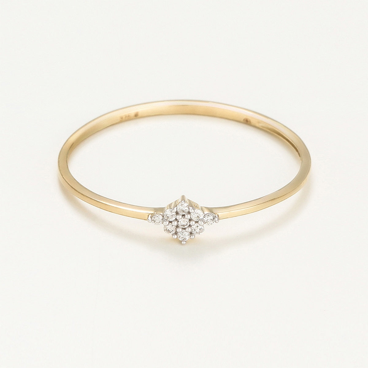 Bague "Alma" Diamants 0,05/9 - Or Jaune