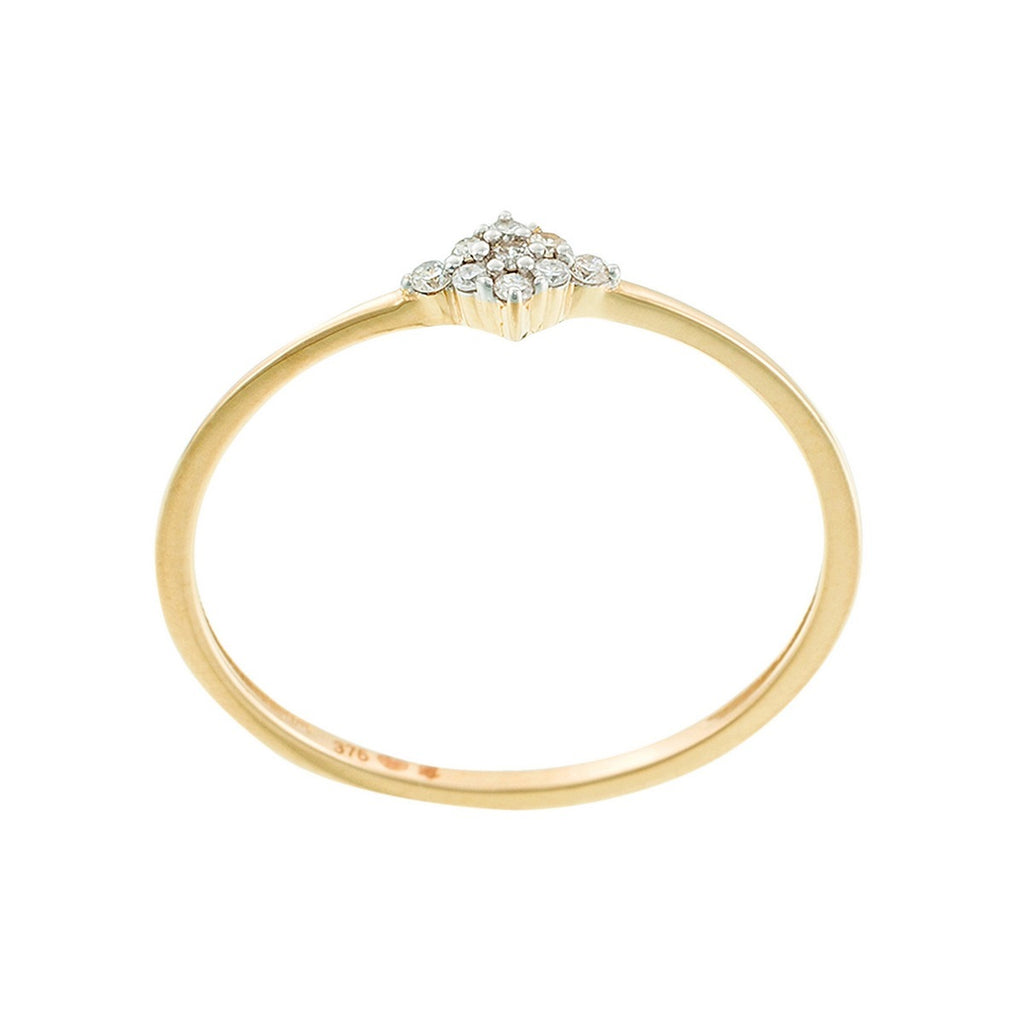 Bague "Alma" Diamants 0,05/9 - Or Jaune