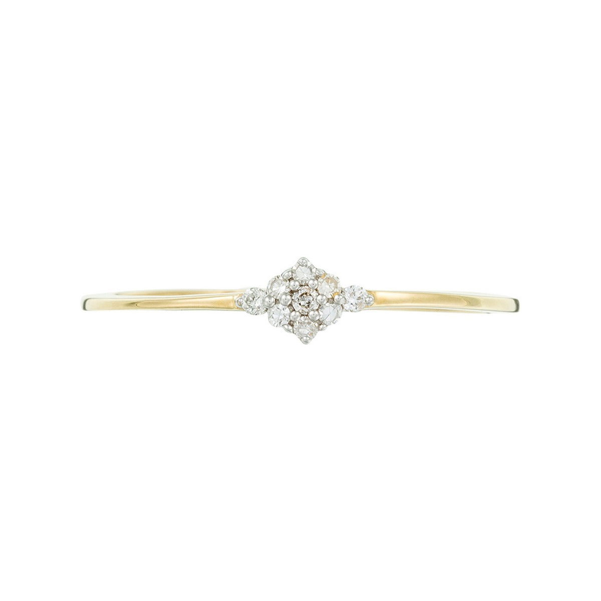 Bague "Alma" Diamants 0,05/9 - Or Jaune