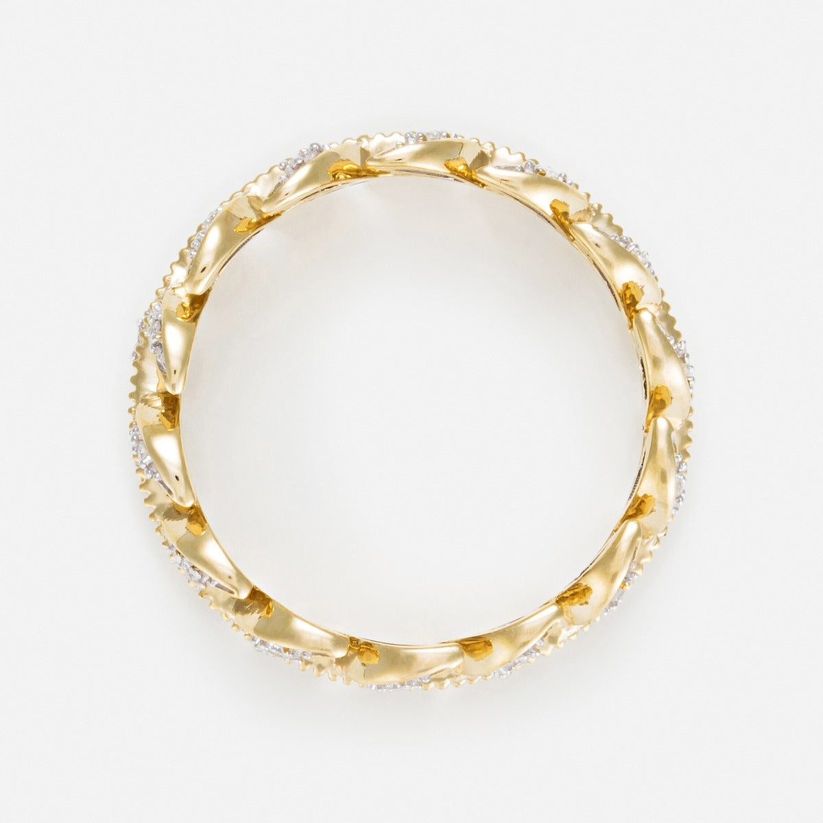 Bague "Héritage" Diamants 0,12Cts/28