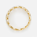 Anillo "Heritage" Diamantes 0.12Cts/28 - Oro Amarillo 375/1000