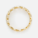 Ring "Héritage" D0.12Cts/28 - Yellow Gold 375/1000