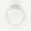 Bague "Ghalia"  D 0,50Ct/57 - Or Blanc