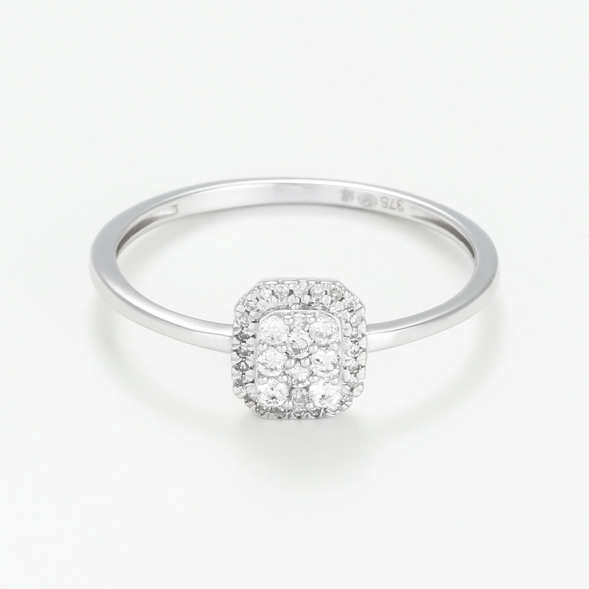 Bague "Solitaire Regina" D  0,12Ct/34