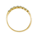 Bague "Feuillage Lumineux" Diamants 0,1Ct/,32 - Or Jaune 375/1000