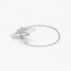 Bague Chaine "Star"