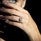 Bague "Dandelion" D0,31/1+0,69/24