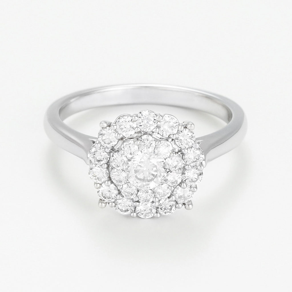 Bague "Dandelion" D0,31/1+0,69/24