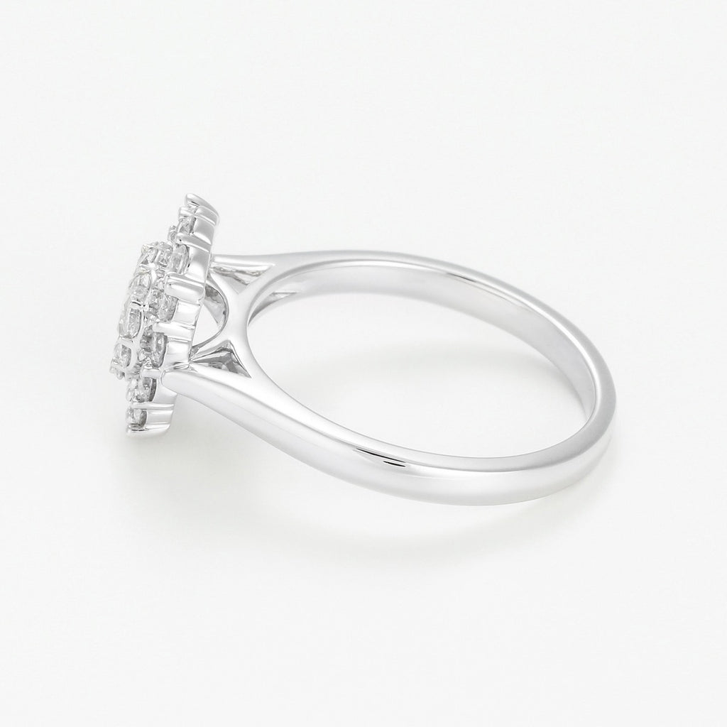 Bague "Dandelion" D0,31/1+0,69/24
