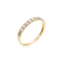 Ring "Linéa" Diamond 0.04Ct/22 - Yellow Gold 375/1000