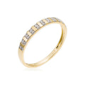Bague "Linéa" Diamant 0,04Ct/22