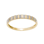 Bague "Linéa" Diamant 0,04Ct/22