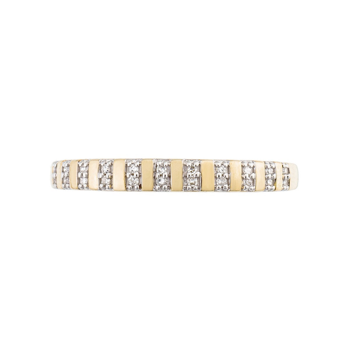 Bague "Linéa" Diamant 0,04Ct/22