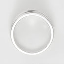 Bague "Omeïma" D 1 Ct/47 - Or Blanc 375/1000