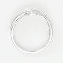 Bague Cross - Or Blanc 375/1000