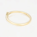 Anillo "Phie" D0,04/9 - Oro amarillo 375/1000