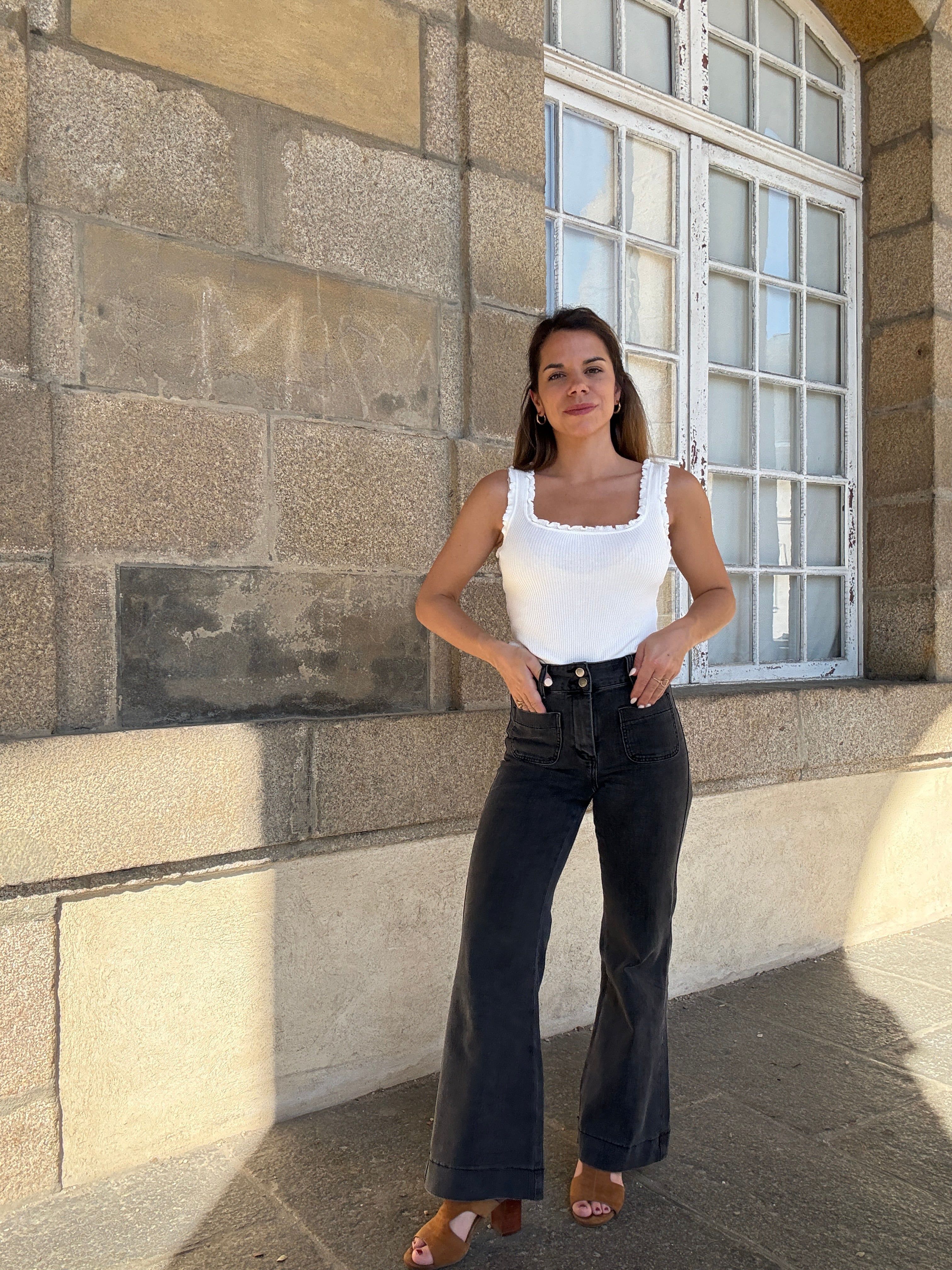 Top Nora Blanco