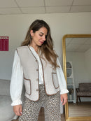 Gilet Berger Laura Beige