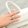 Bague Solitaire "Délicate" D1/1 - Or Jaune 375/1000