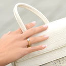 Bague Solitaire "Délicate" D1/1 - Or Jaune 375/1000