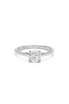 “Delicate” Solitaire Ring D0.50/1