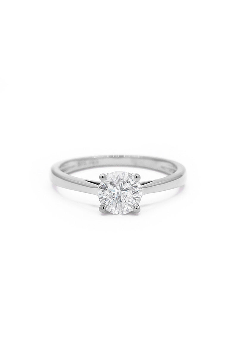 “Delicate” Solitaire Ring D0.50/1