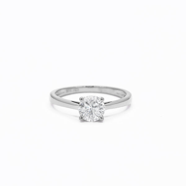 “Delicate” Solitaire Ring D0.50/1